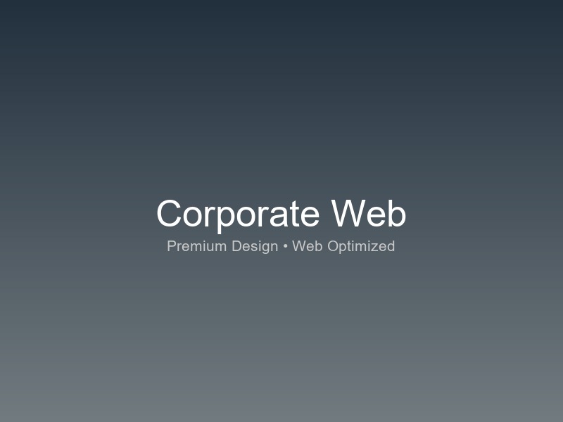 Corporate Website Redesign